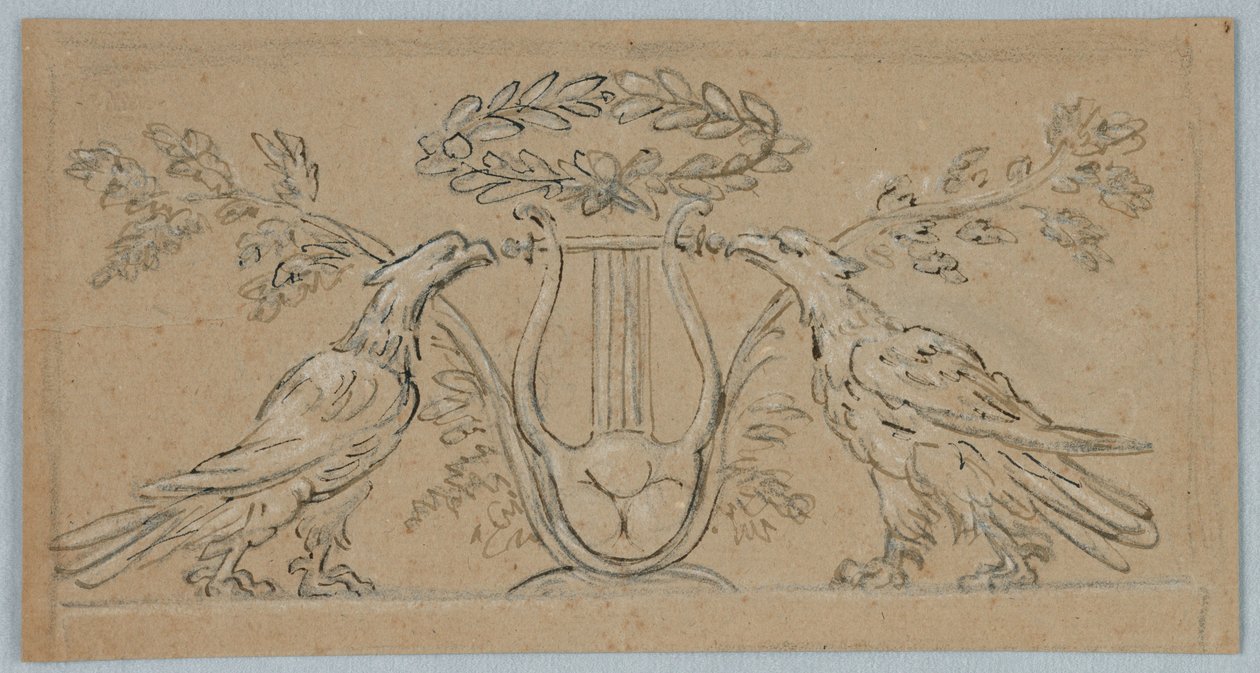 Projekt egy hosszúkás panel díszítésére alkotó: Unknown artist