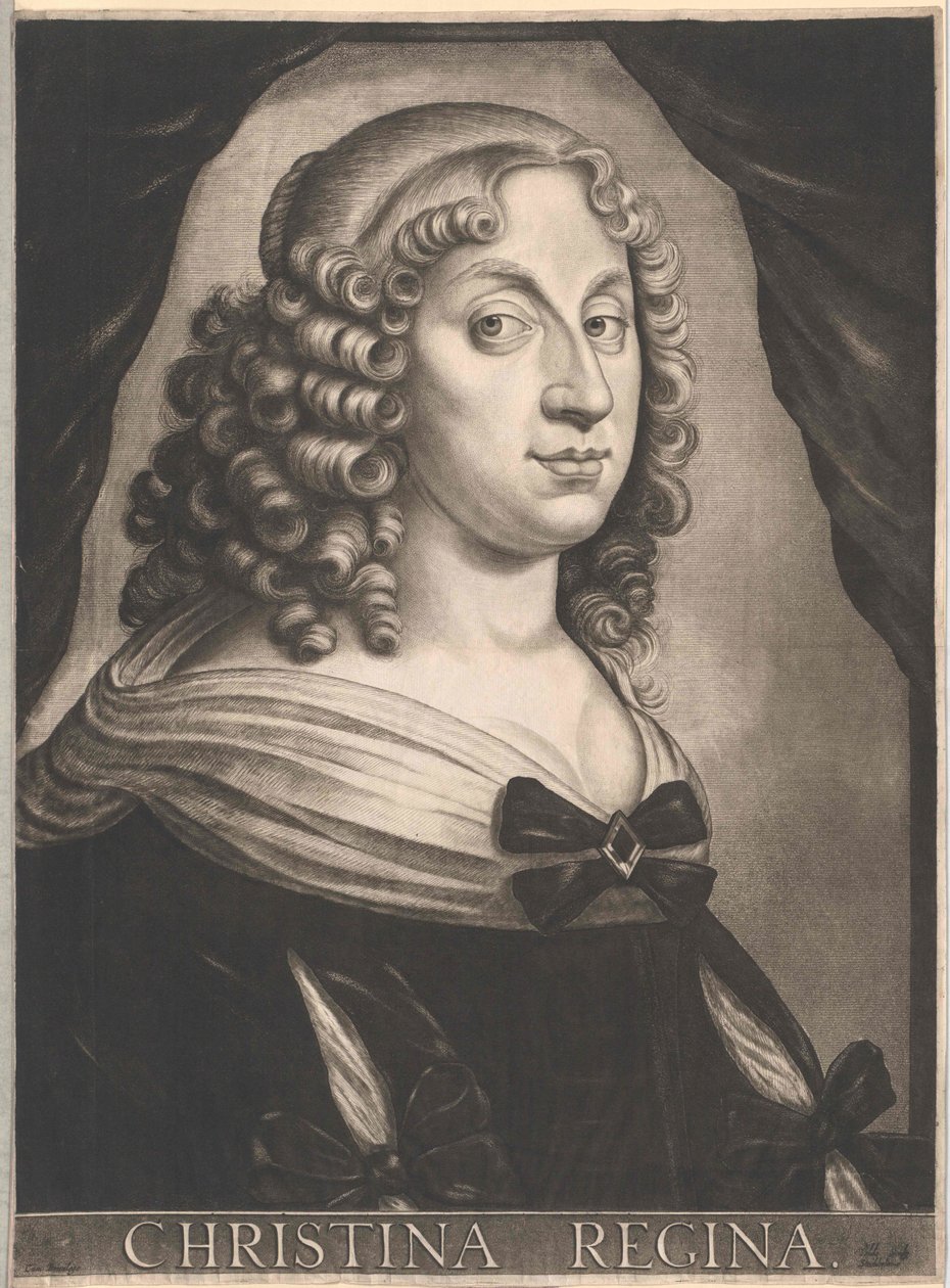 Christine svéd királynő (nyomtatás) alkotó: Unknown artist