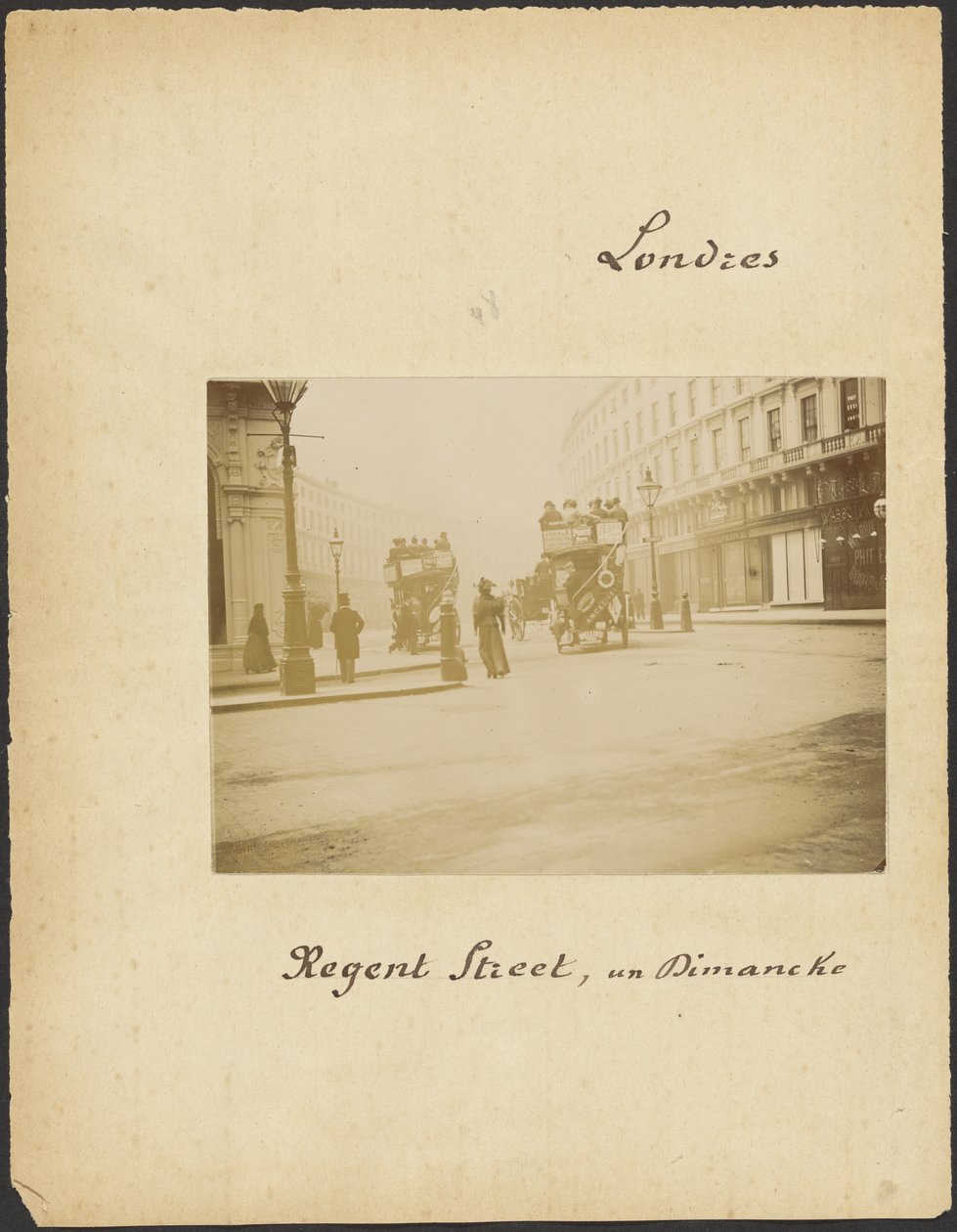 [Regent Street, London] alkotó: Unknown artist