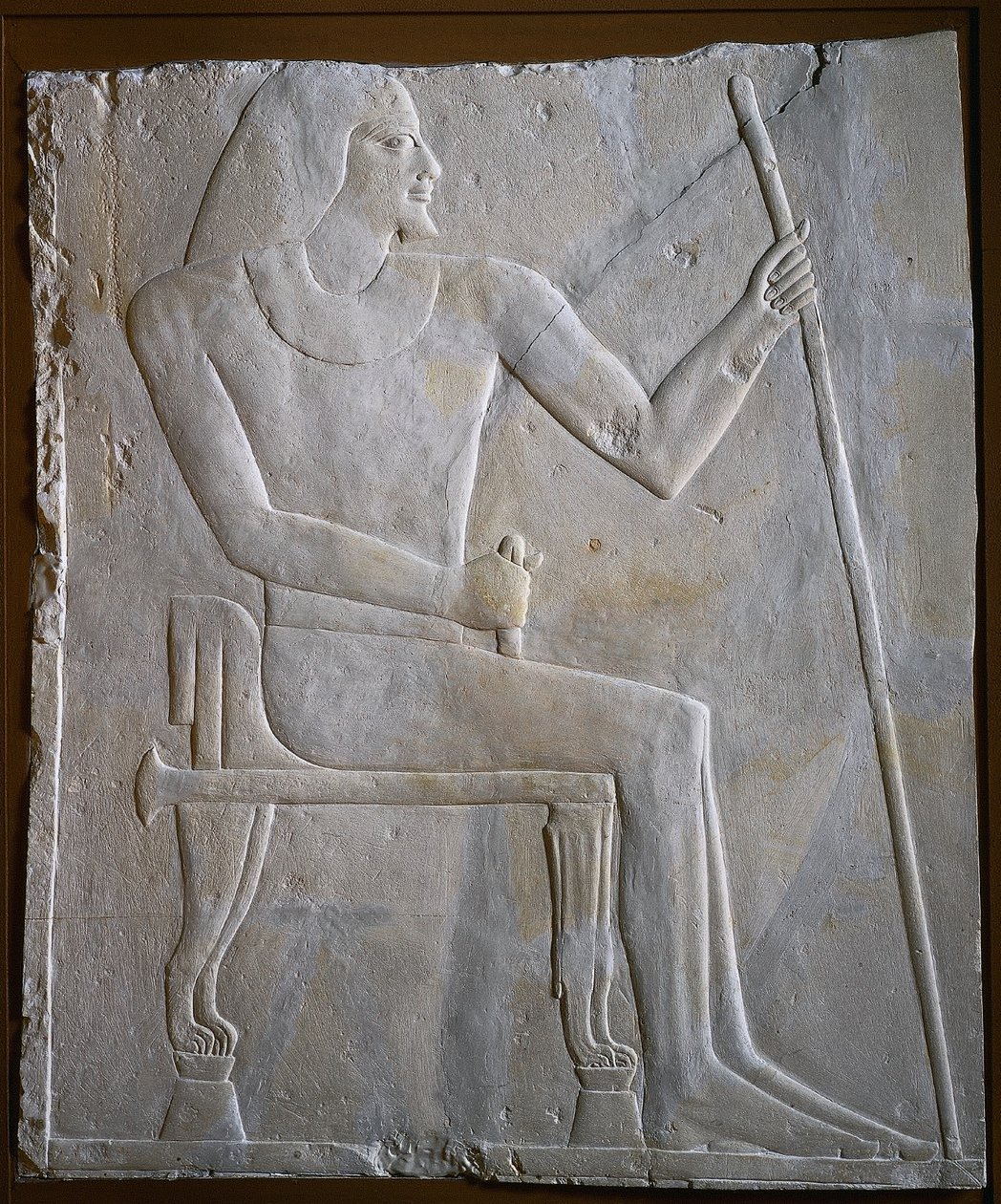 Nyankhnesut Ülő domborműve alkotó: Unknown artist