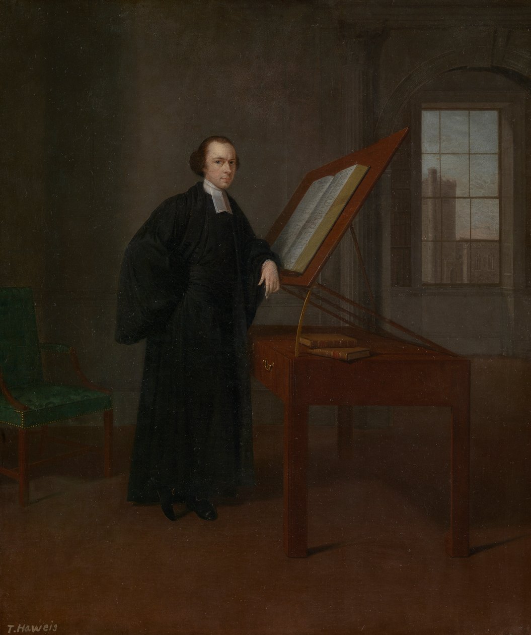 Dr. Thomas Haweis tiszteletes (1734-1820), é.n.d. (olaj, vászon) alkotó: Unknown artist