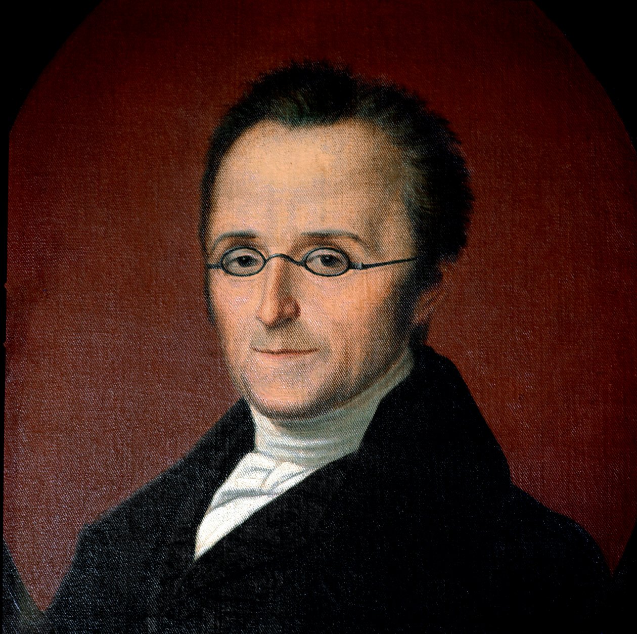 Risorgimento: "" Silvio Pellico (1789-1854) olasz hazafi portréja "Saluzzo, Museo di Casa Cavassa 19. századi névtelen festménye alkotó: Unknown artist