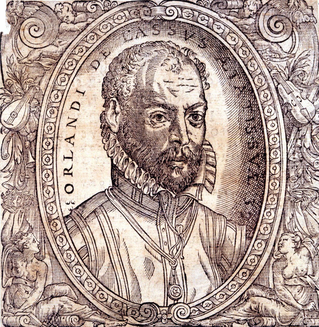 Roland de Lassus. (Orlando di Lasso) 1532-1594 francia-flamand zeneszerző alkotó: Unknown artist