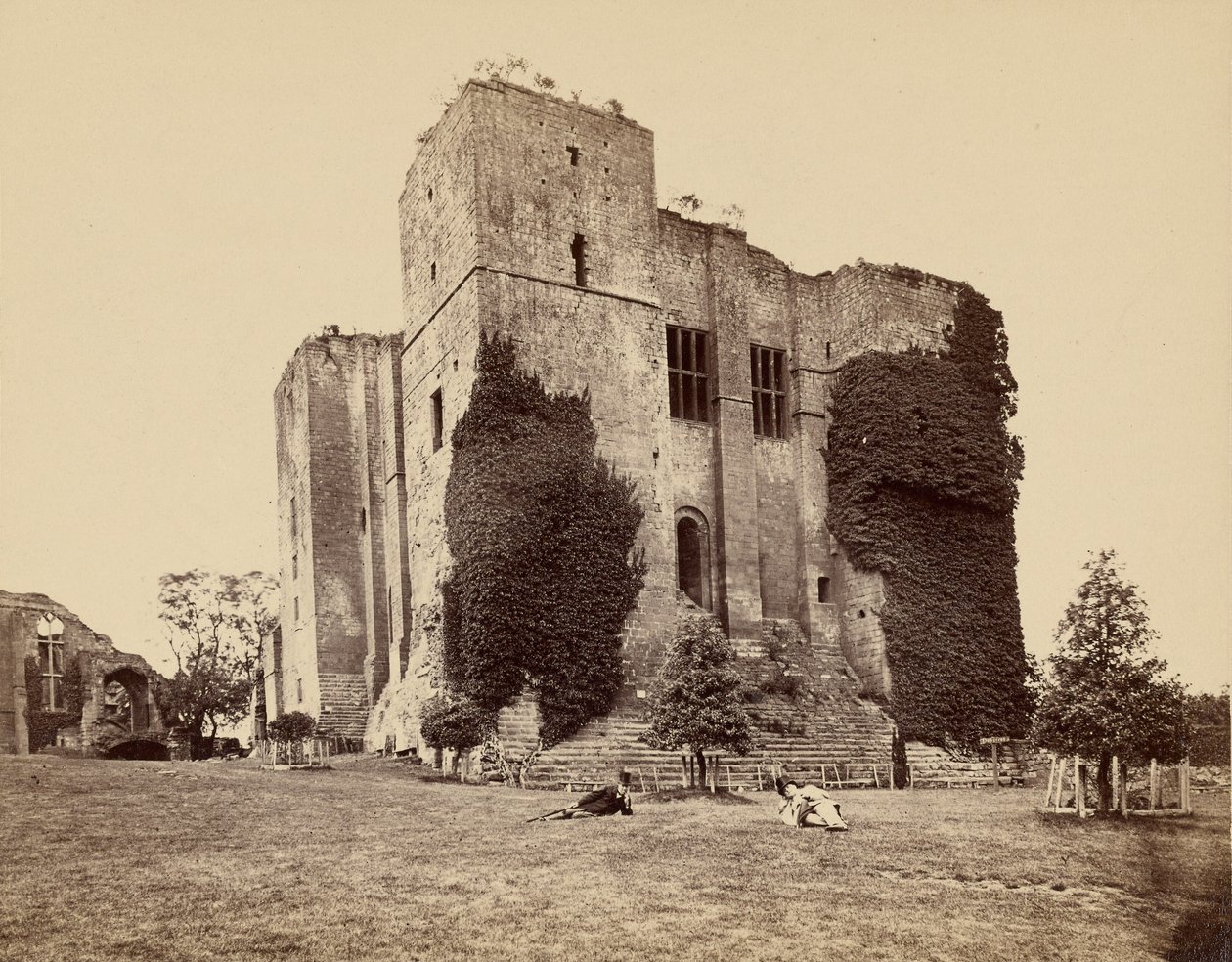 [A Kenilworth kastély romjai] alkotó: Unknown artist