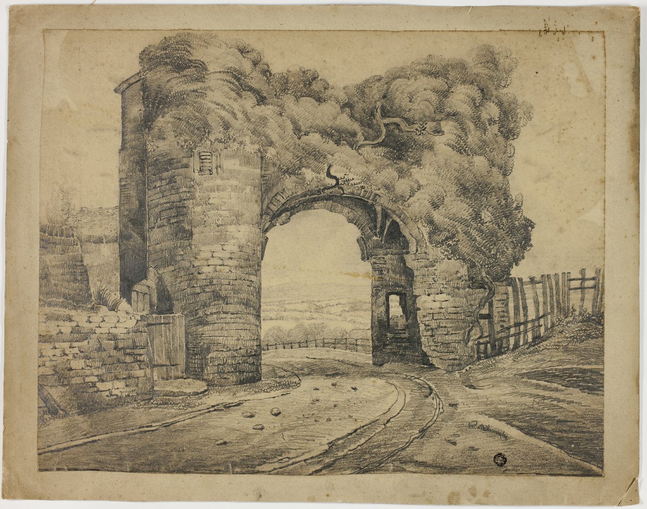 Rye Gate, Winchelsea, Kent alkotó: Unknown artist
