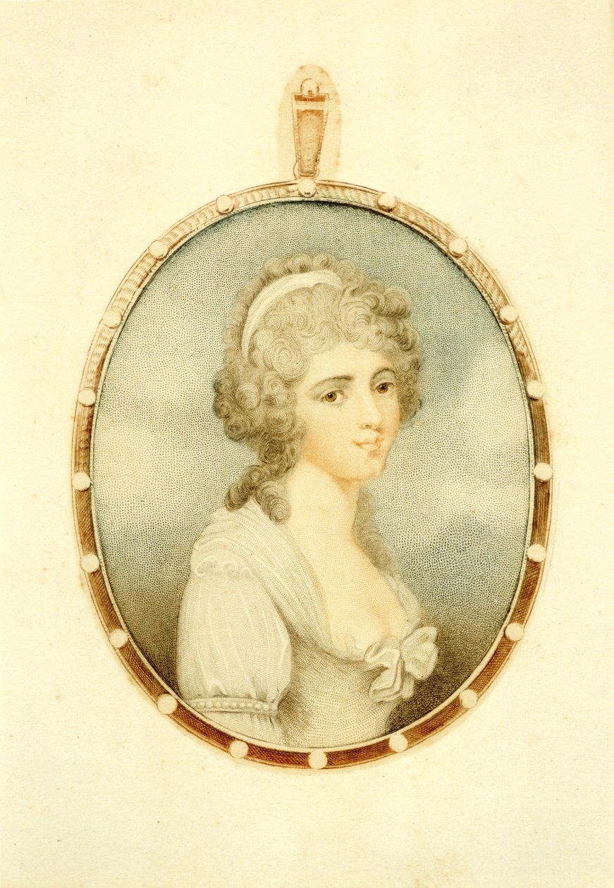 STORACE, Ann (Nancy) (1765-1817) angol szoprán alkotó: Unknown artist