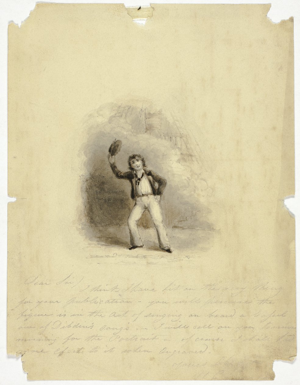 Tengerész fiú alkotó: Unknown artist