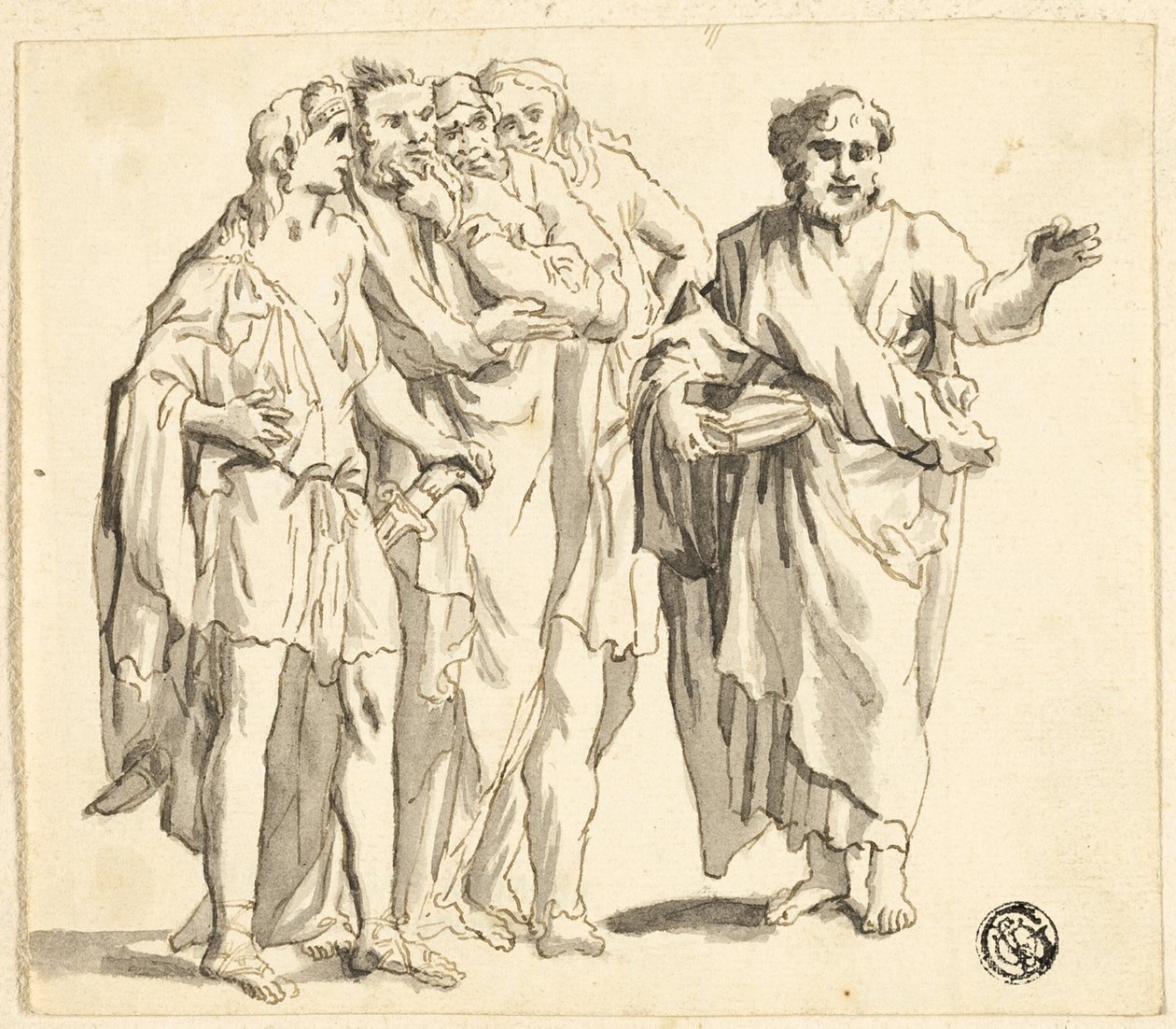 Szent Pál prédikáció alkotó: Unknown artist