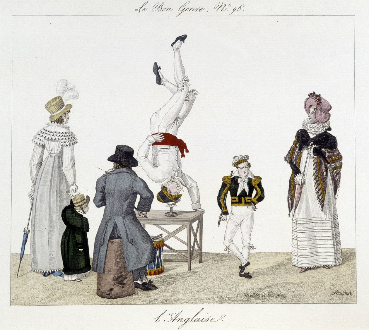 Saltimbanks: kiegyensúlyozók - a „” A jó műfajban””, deb. 19. század alkotó: Unknown artist