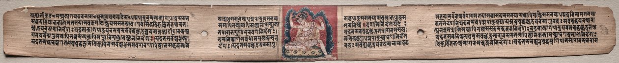 Samantabhadra forgó felhők: Folio 22 (recto), egy Gandavyuha-sutra (A Legfelsőbb Tömb Szentírása): alkotó: Unknown artist
