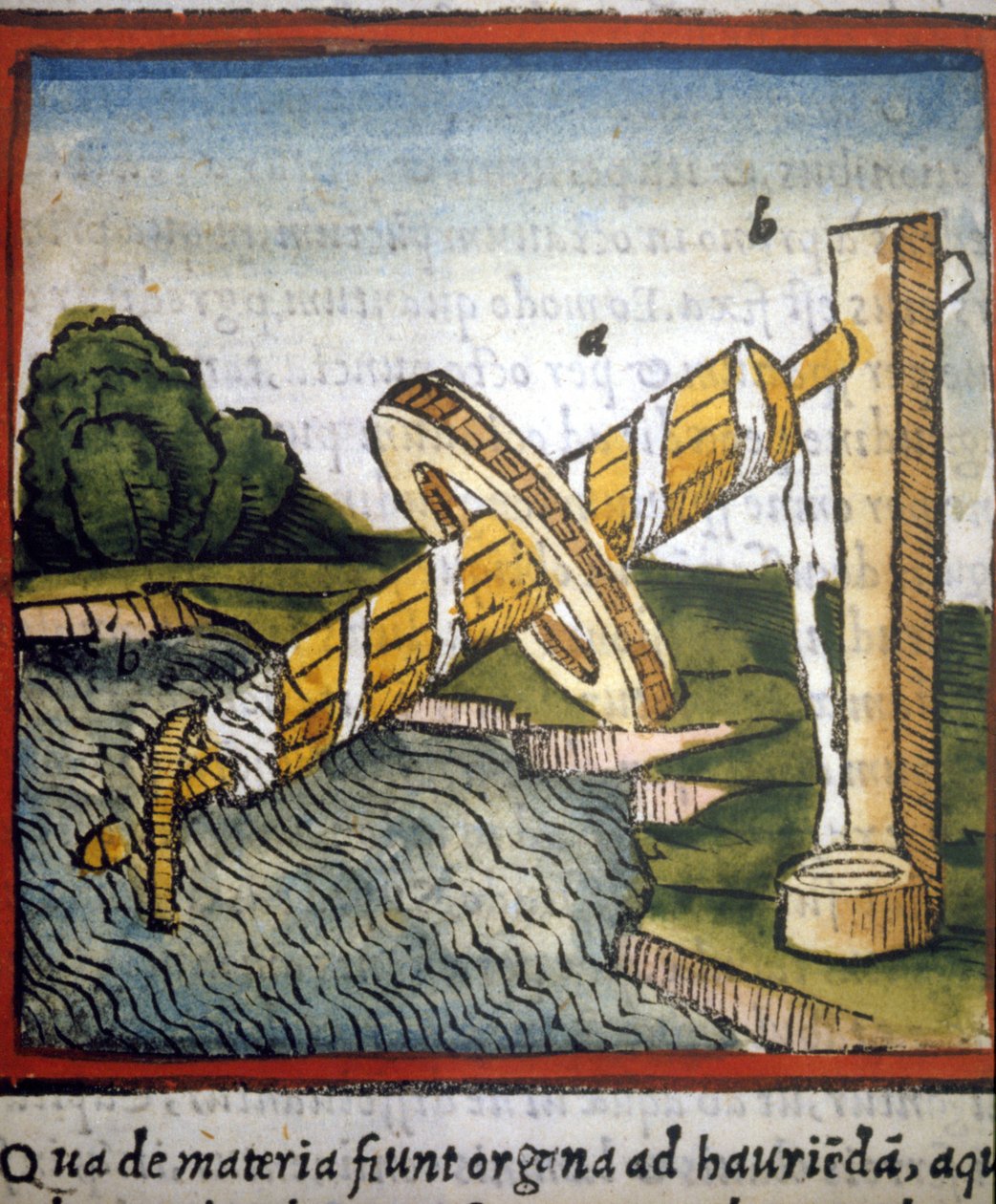 Archimedes csavarja Vitruva „” De architectura”-jában. 1630 alkotó: Unknown artist
