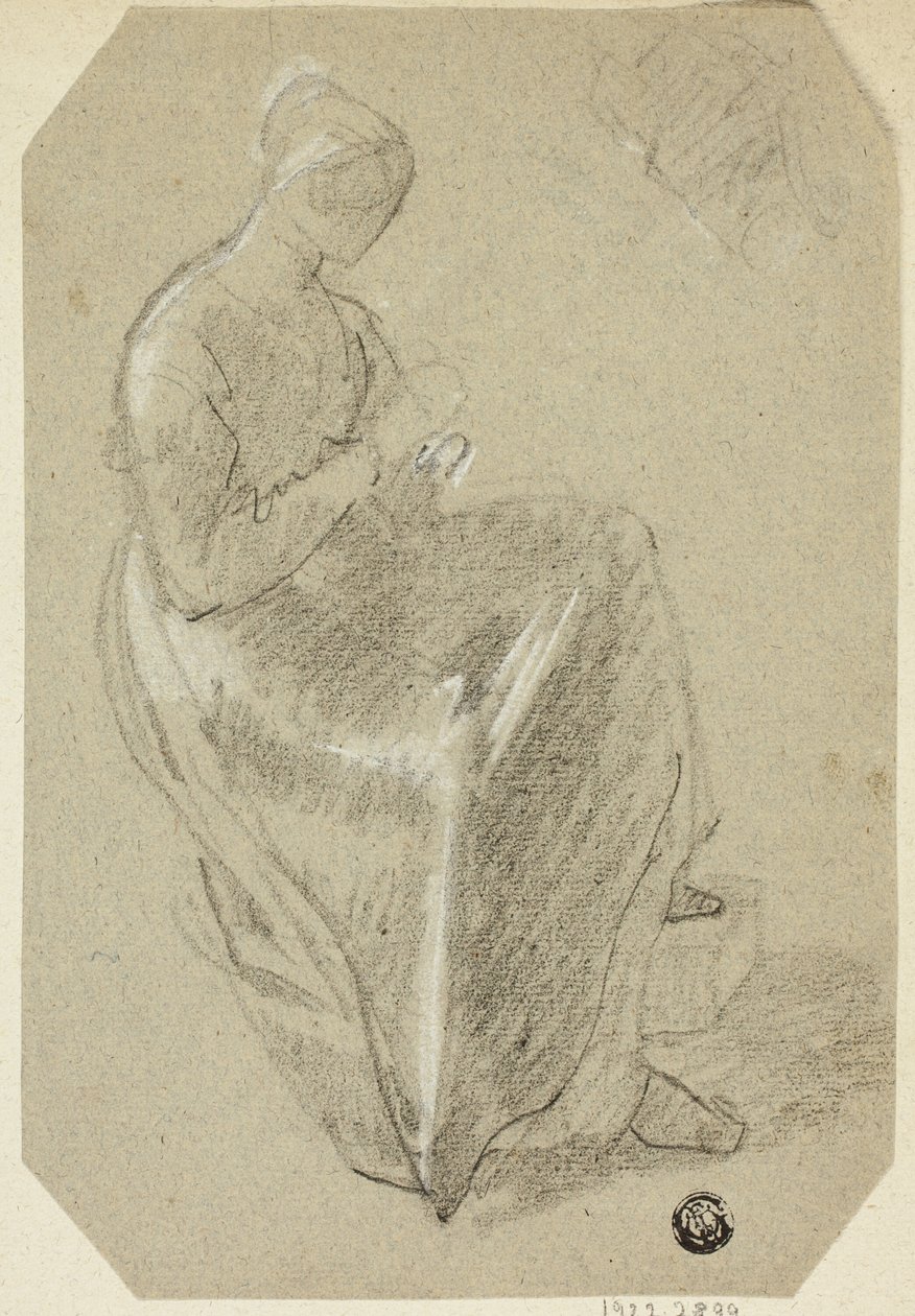 Ülő nő alkotó: Unknown artist