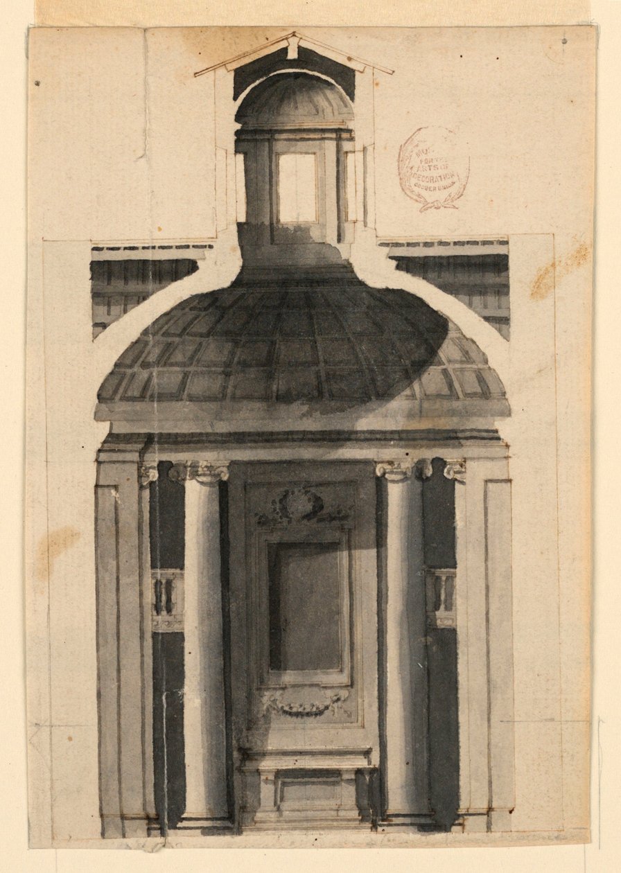 Egy apszis szakasza alkotó: Unknown artist