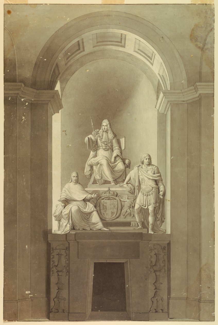 Az utolsó három Stuart síremléke alkotó: Unknown artist