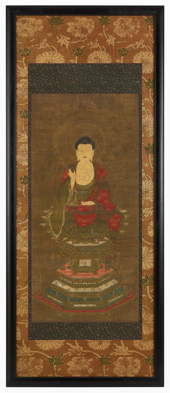 Shakyamuni prédikál alkotó: Unknown artist