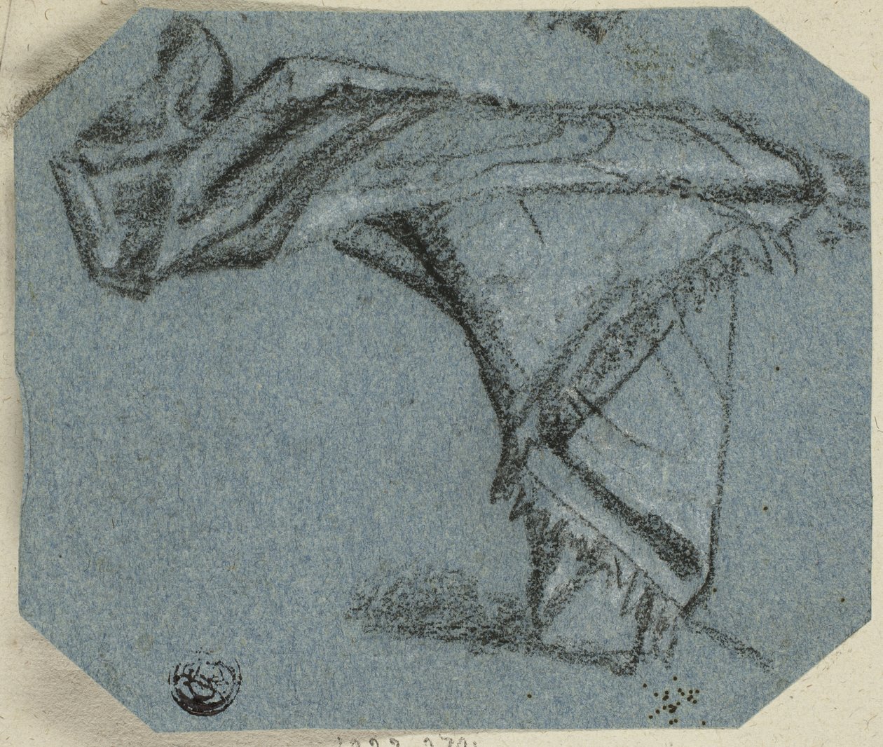 Kendő a hajtogatott kendőkben alkotó: Unknown artist
