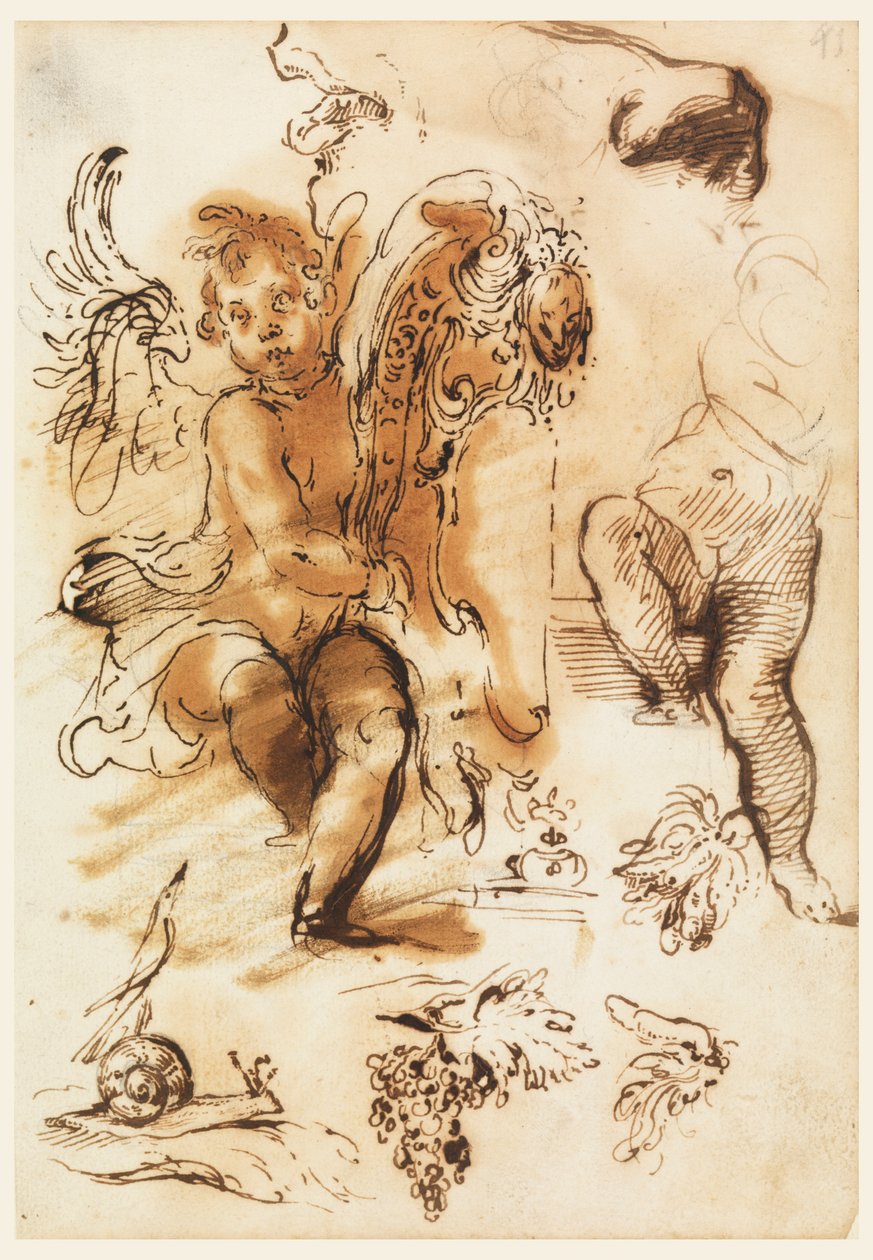 Lap a vázlatok könyvéből alkotó: Unknown artist