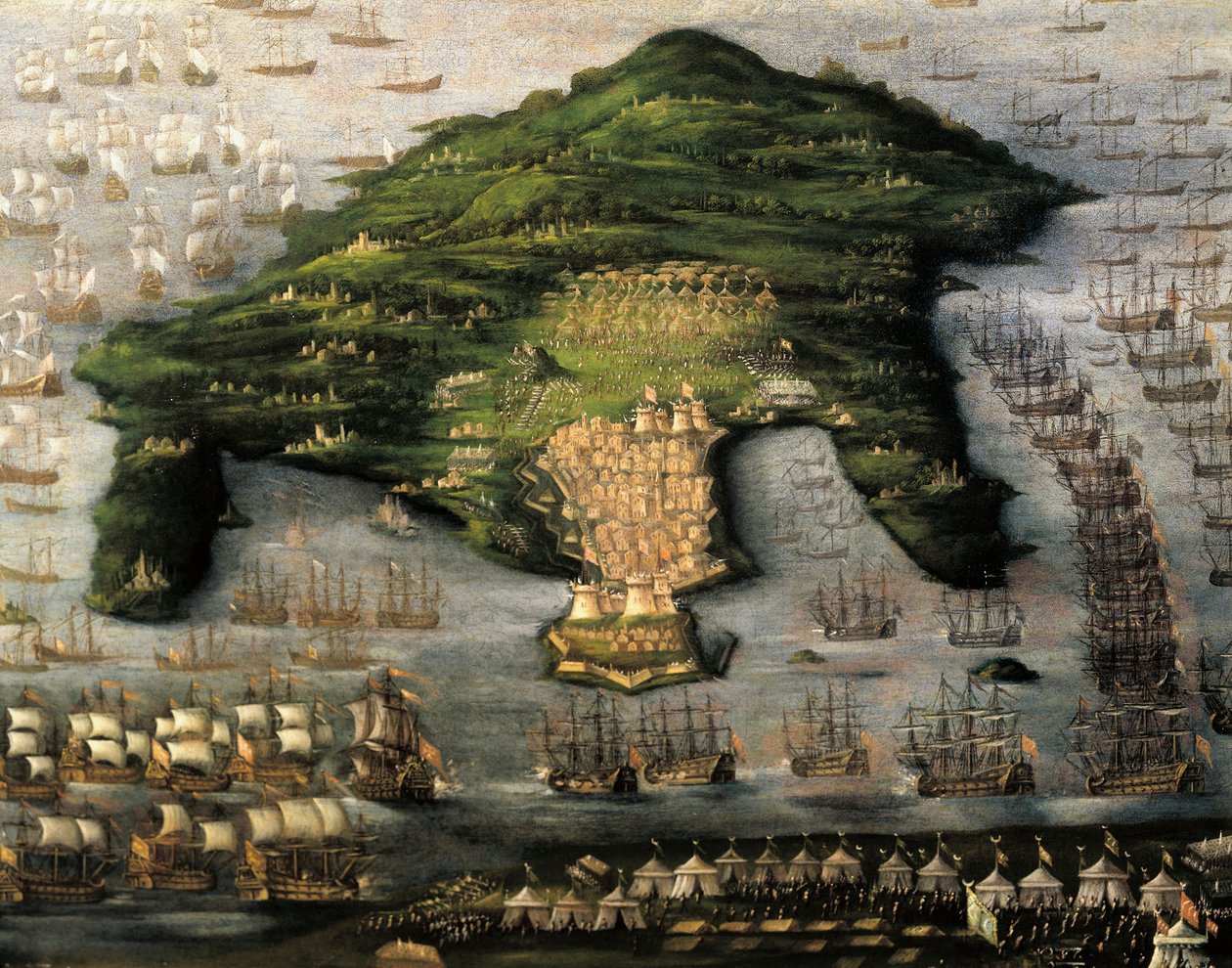 Korfu ostroma, Görögország, ismeretlen művész alkotó: Unknown artist