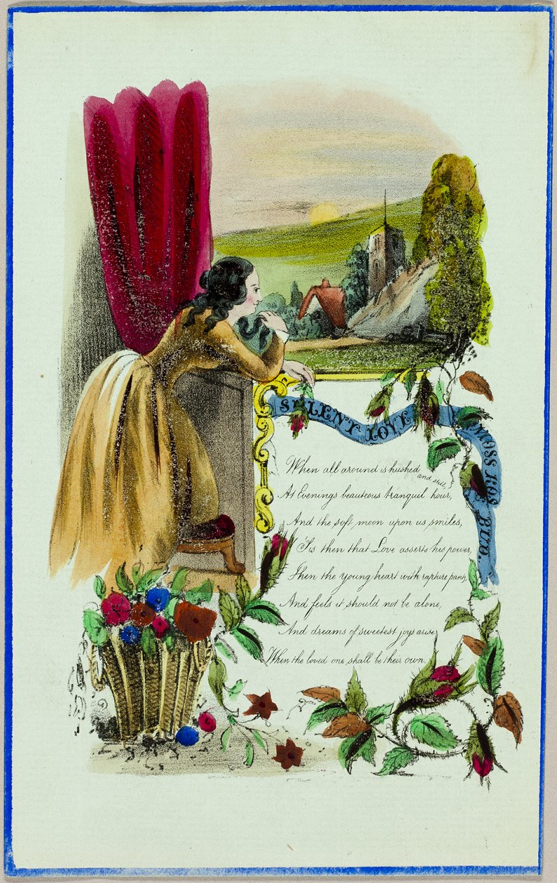 Csendes szerelem (Valentin) alkotó: Unknown artist