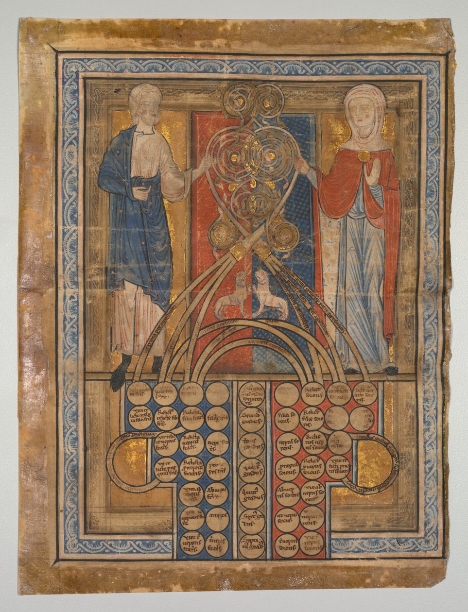 Egylevél: A rokonság táblája alkotó: Unknown artist