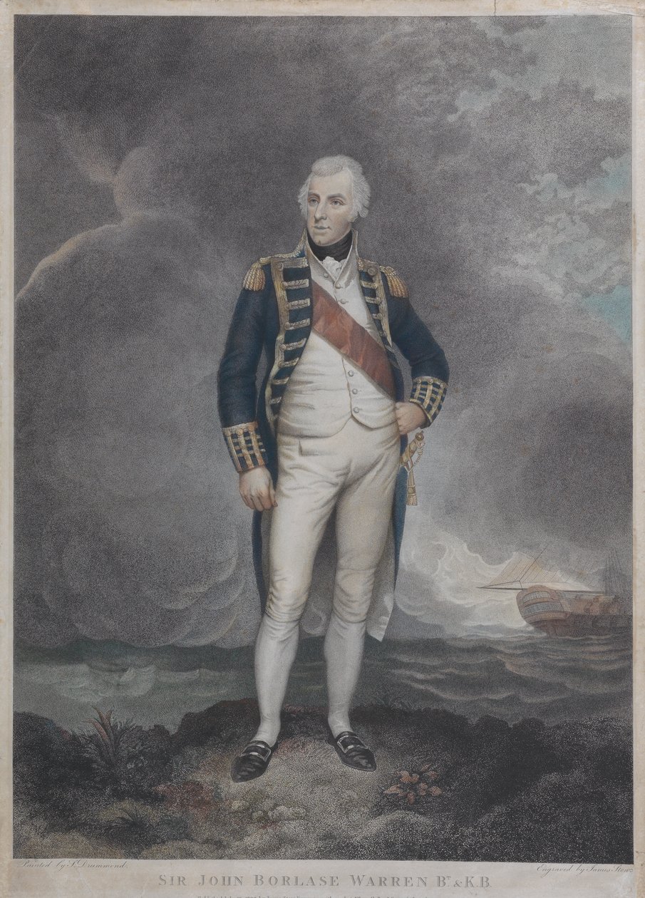 Sir John Borlase Warren (1753-1822) alkotó: Unknown artist