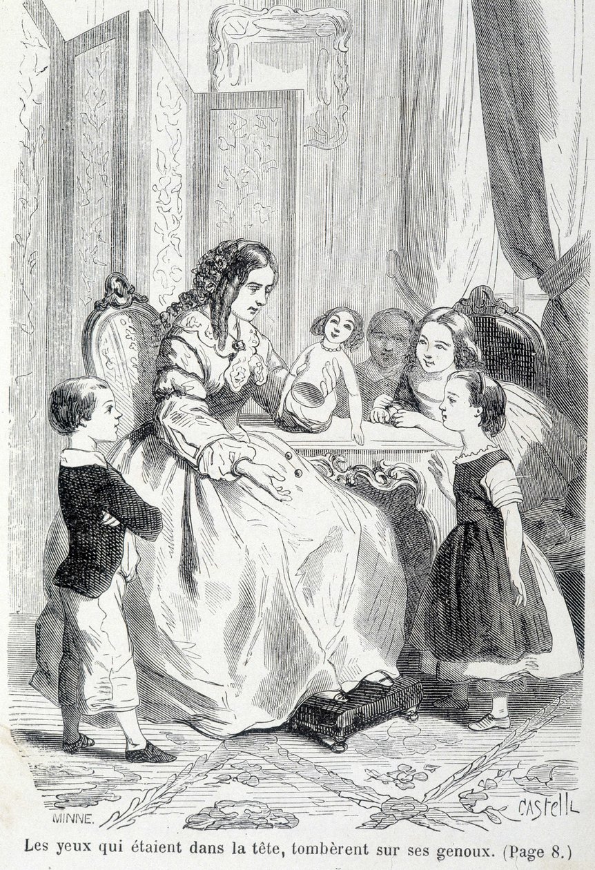 Sophie és a törött baba – Hachette Ségur grófnőjének „Szófi szerencsétlenségei” című filmjében alkotó: Unknown artist