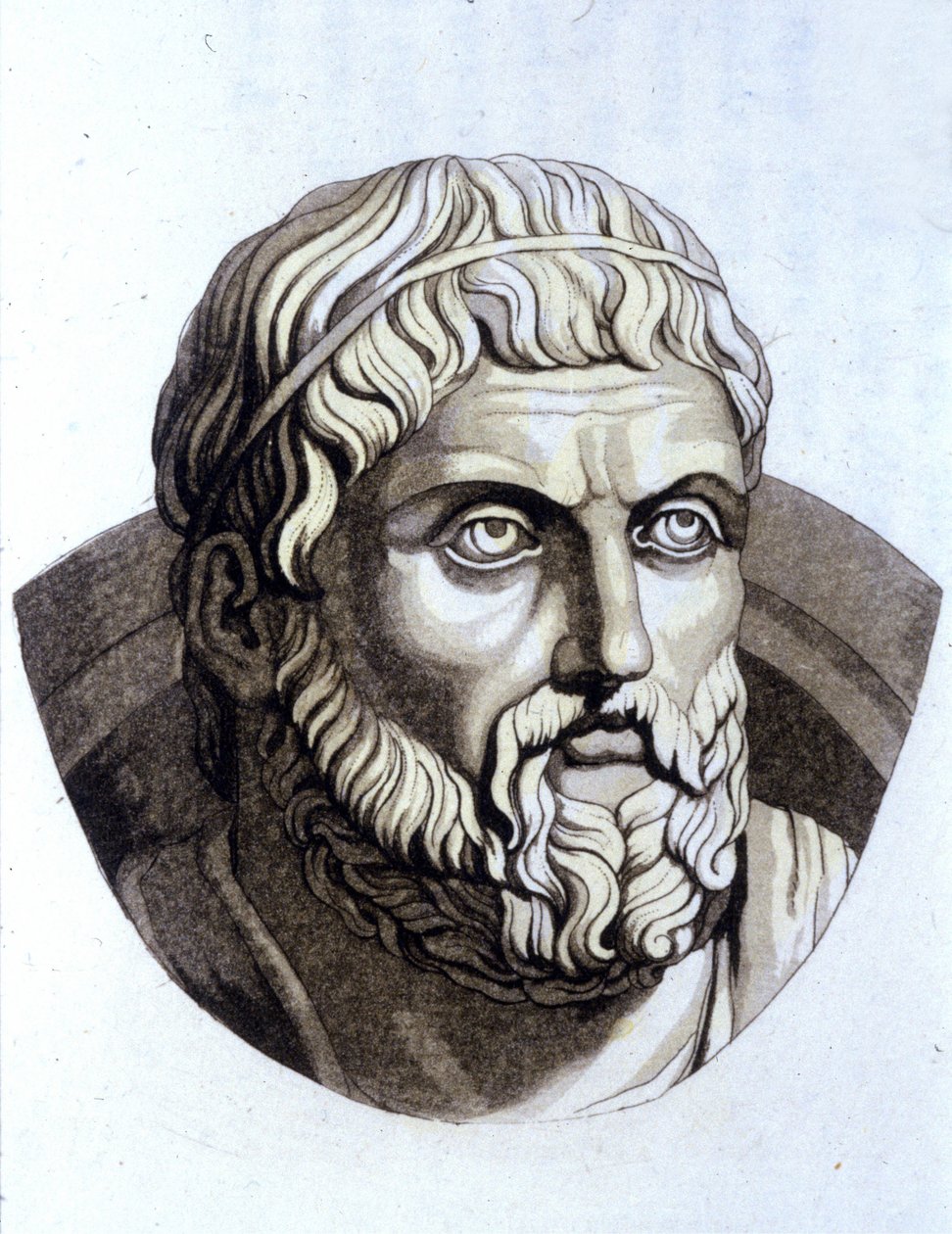 Szophoklész (Kr. e. 496 - ie 406). alkotó: Unknown artist
