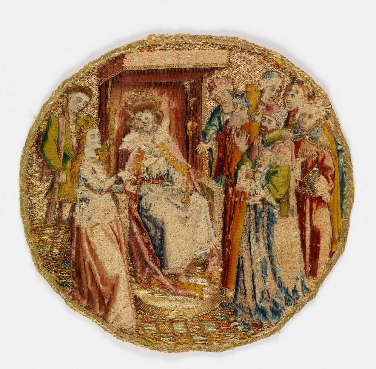 Szent Katalin megzavarta a tudósokat Maxentius császár előtt alkotó: Unknown artist