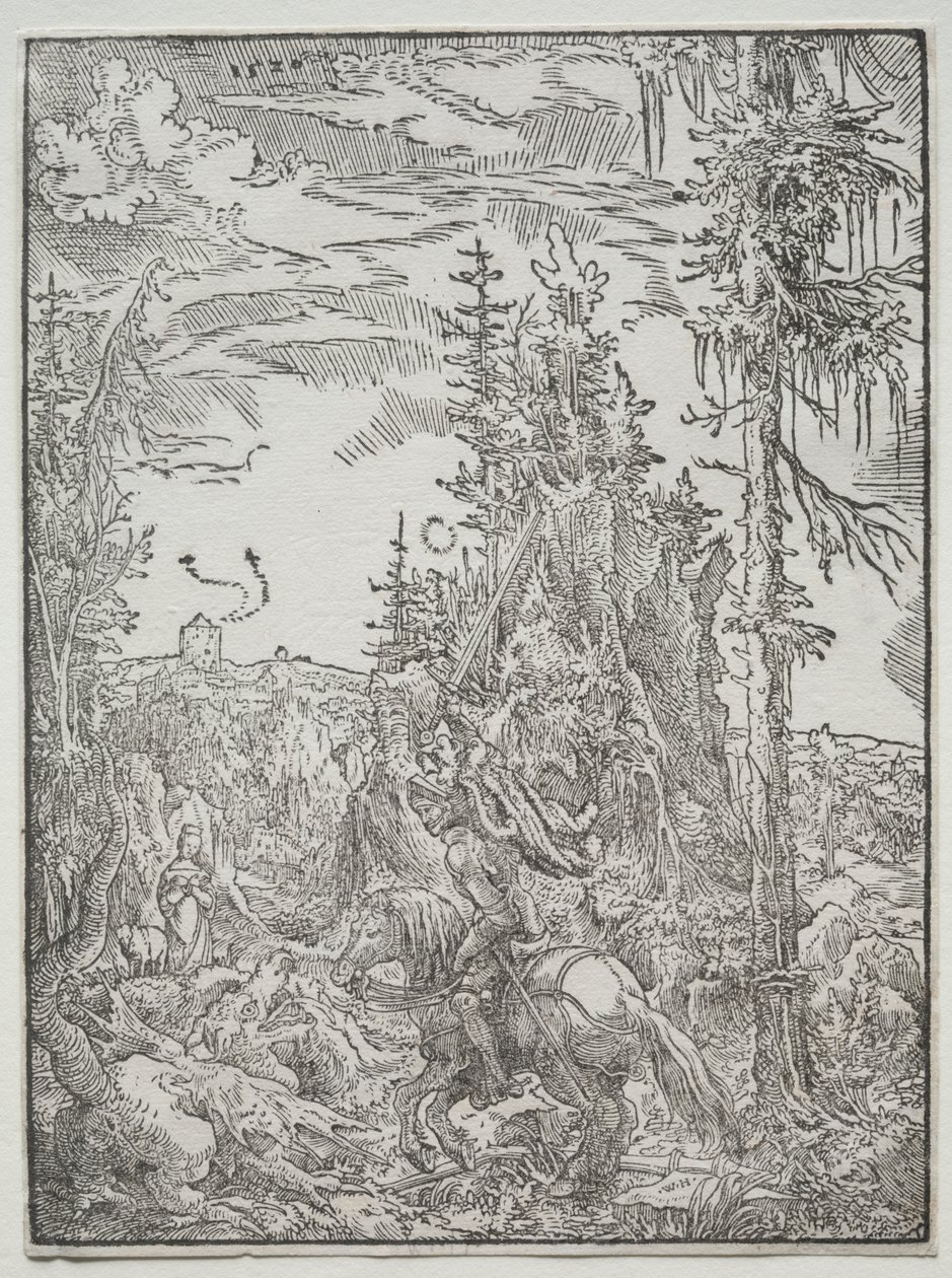 Szent György és a sárkány alkotó: Unknown artist