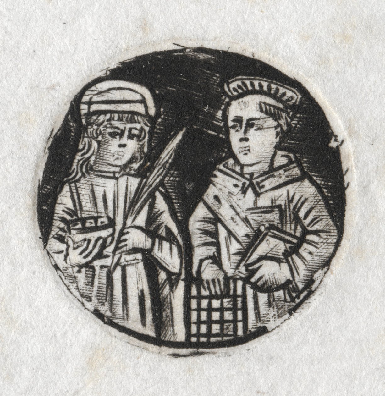 Szent Lőrinc és Szent Lúcia alkotó: Unknown artist