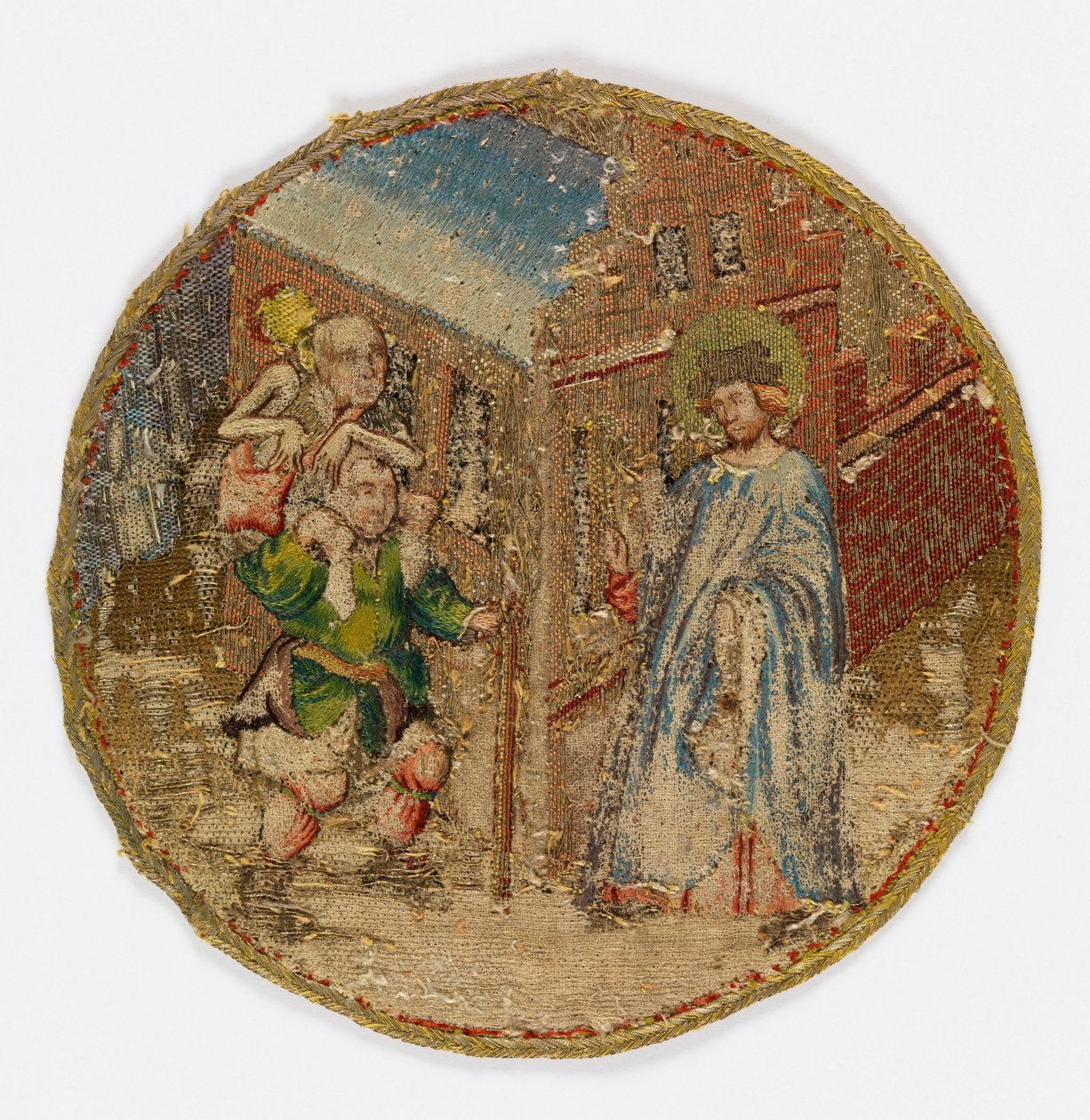 Szent Márton a bénákat és a vak koldusokat akaratuk ellenére gyógyítja alkotó: Unknown artist