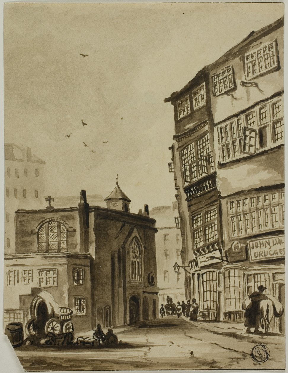 Szent Tamás kápolna Newcastle alkotó: Unknown artist