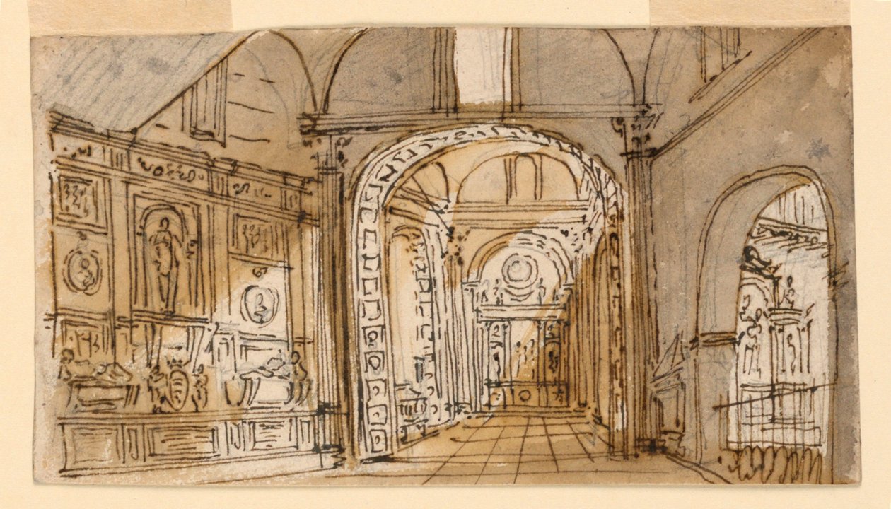 Színpadtervezés, templombelső alkotó: Unknown artist
