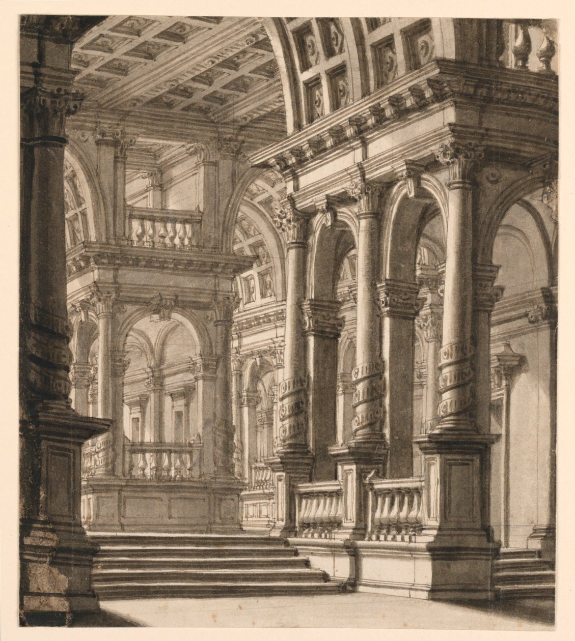 Színpadtervezés, épületbelső alkotó: Unknown artist
