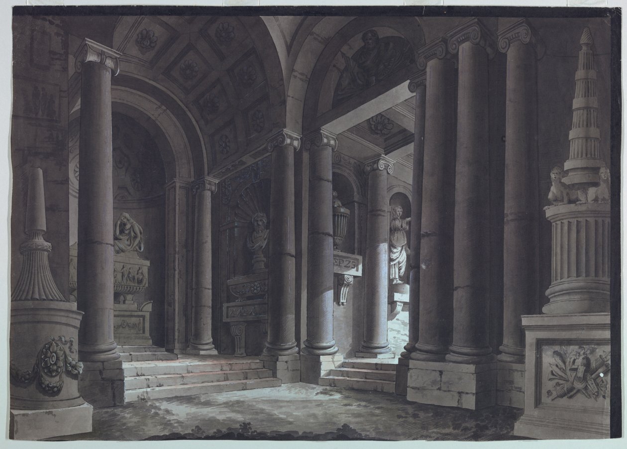 Színpad, Sírterem alkotó: Unknown artist