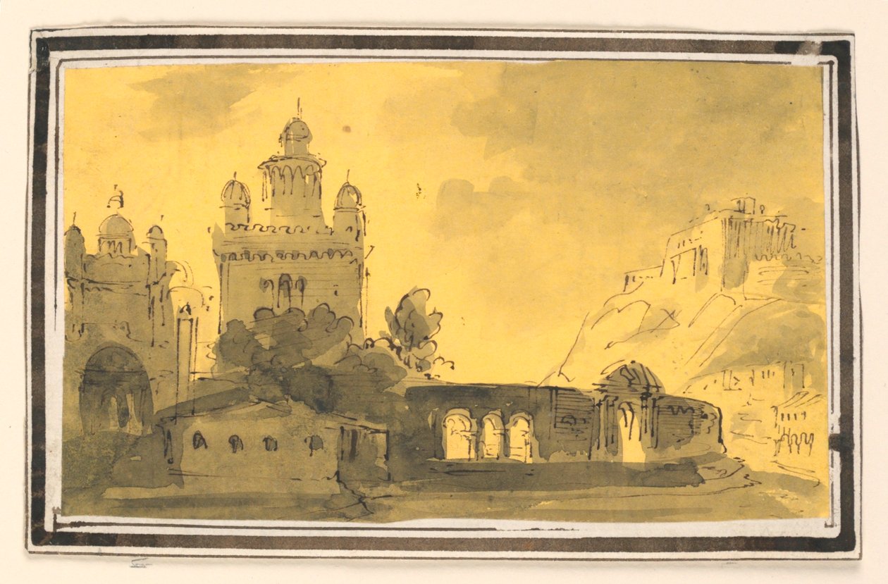 Színpadtervezés, város tájban alkotó: Unknown artist