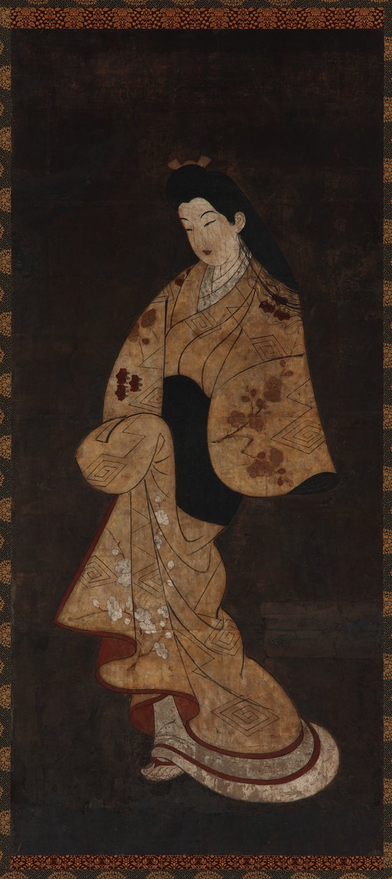 Egy lány álló alakja alkotó: Unknown artist