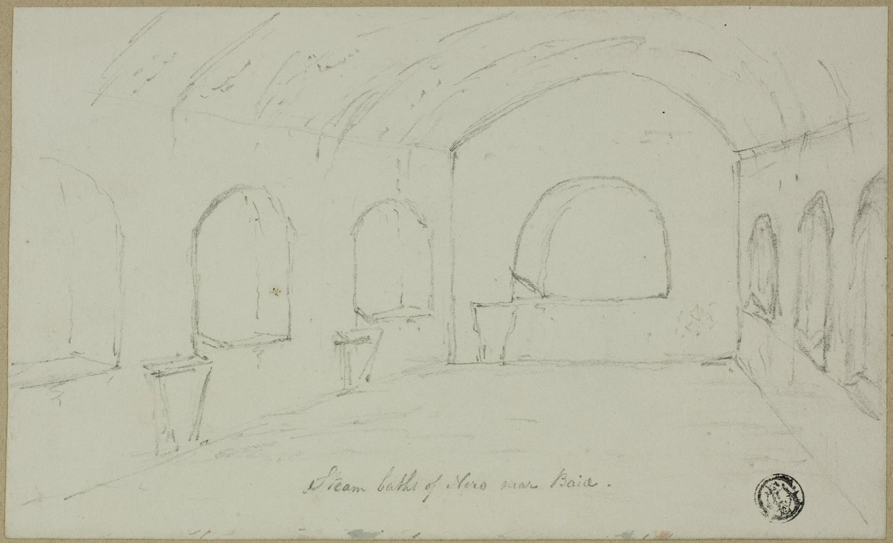 Nero gőzfürdői Baiae közelében alkotó: Unknown artist