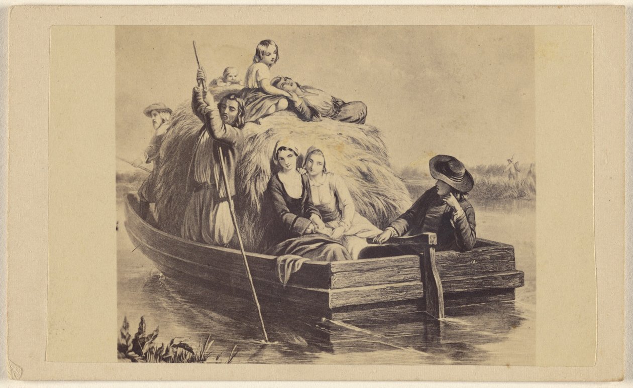 Életfolyam. Bouvier. [egy festmény] alkotó: Unknown artist