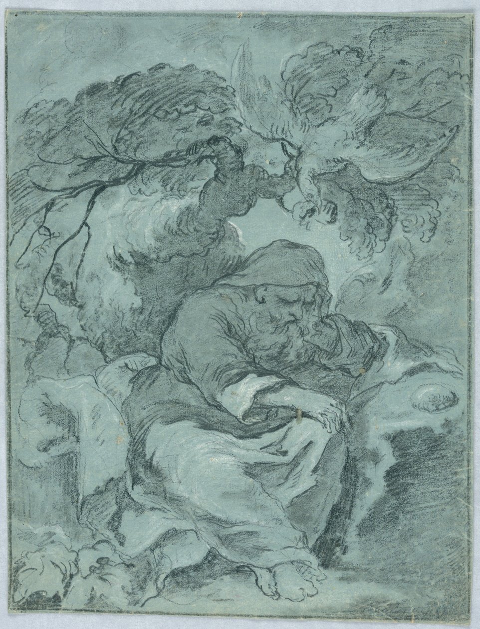 Tanulmány Remete Szent Pálnak alkotó: Unknown artist