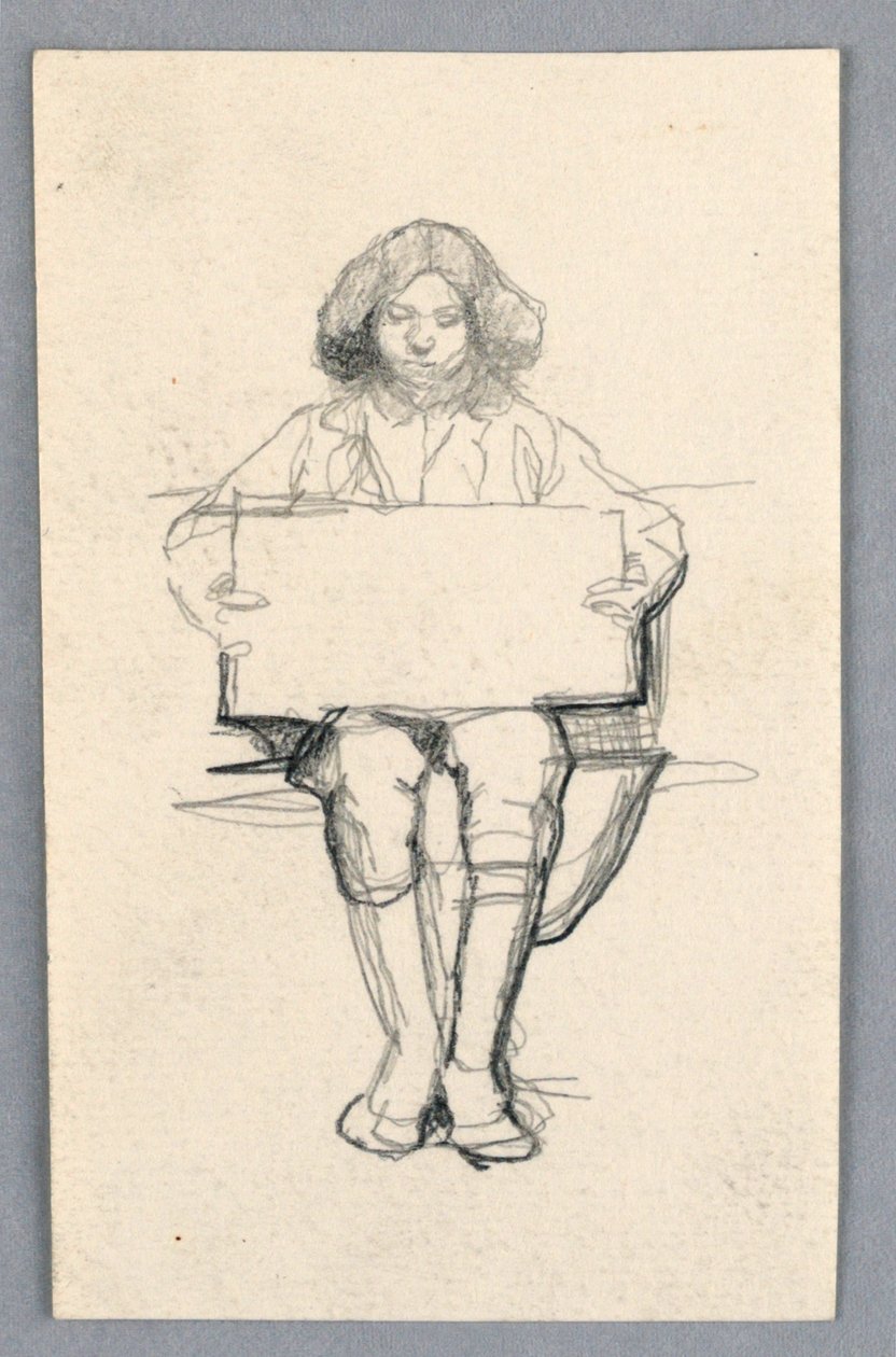 Tanulmány egy fiatal fiúról alkotó: Unknown artist