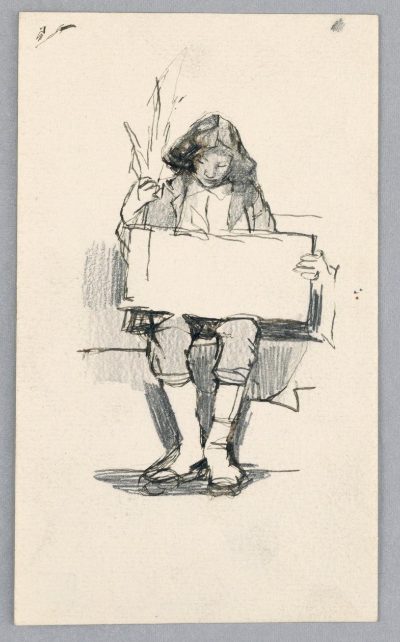 Tanulmány egy fiatal fiúról alkotó: Unknown artist