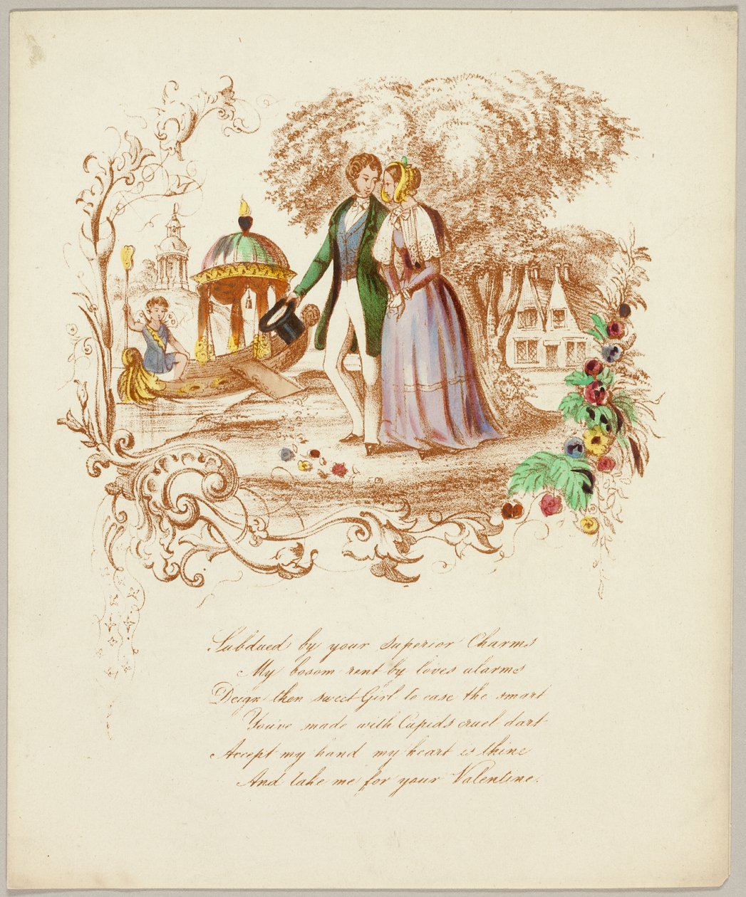 A felsőbbrendű bájaid által leigázva (valentin) alkotó: Unknown artist