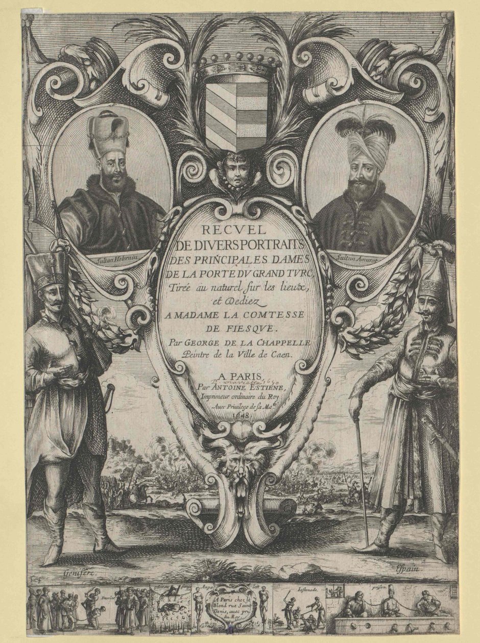 IV. Murat török szultán (nyomtatás) alkotó: Unknown artist