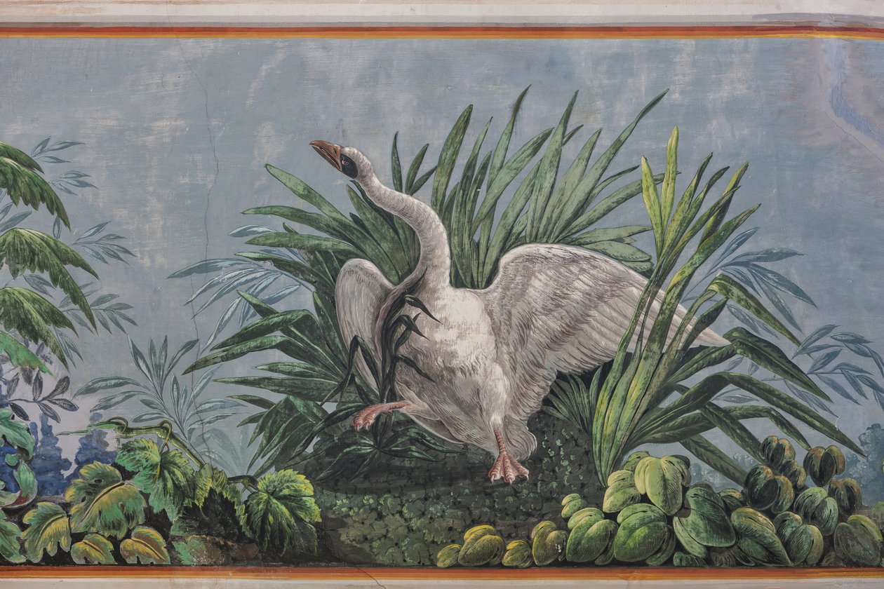 Hattyú, 3743687 részlet (freskó) alkotó: Unknown artist