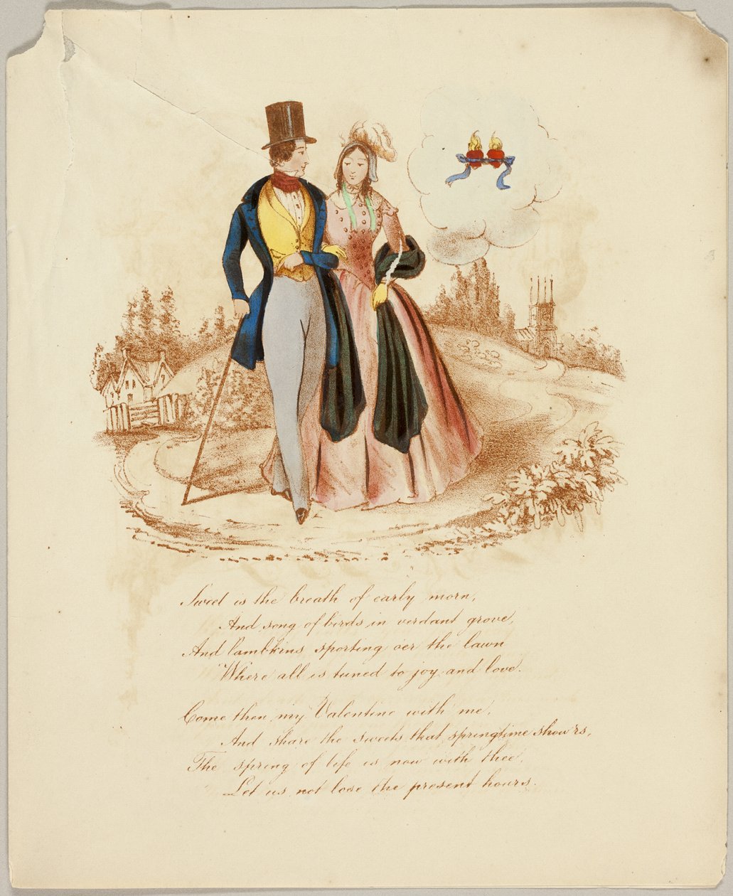Édes a kora reggeli lehelet (valentin) alkotó: Unknown artist