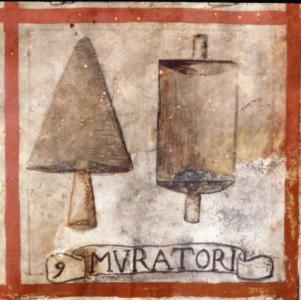 A kőművesek jelképe (Corporation table alkotó: Unknown artist