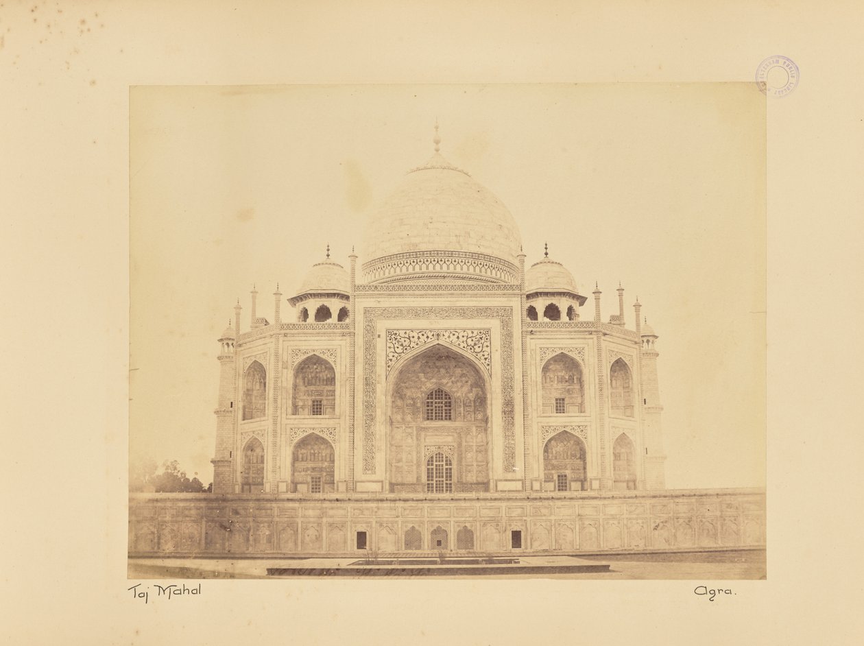 Taj Mahal. Agra alkotó: Unknown artist