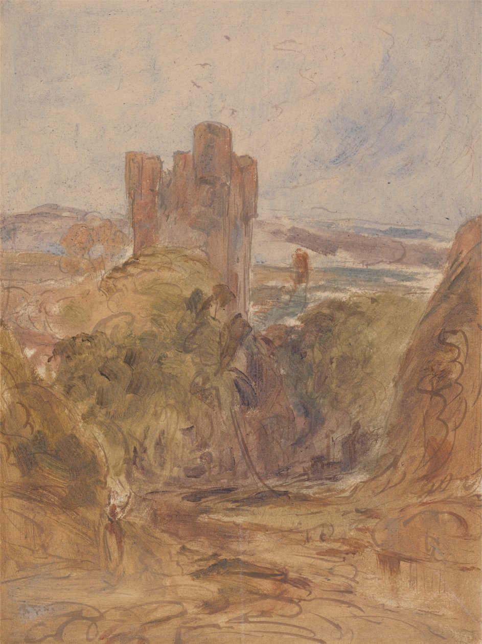 Tantallon kastély (?), egy dolgozószoba alkotó: Unknown artist