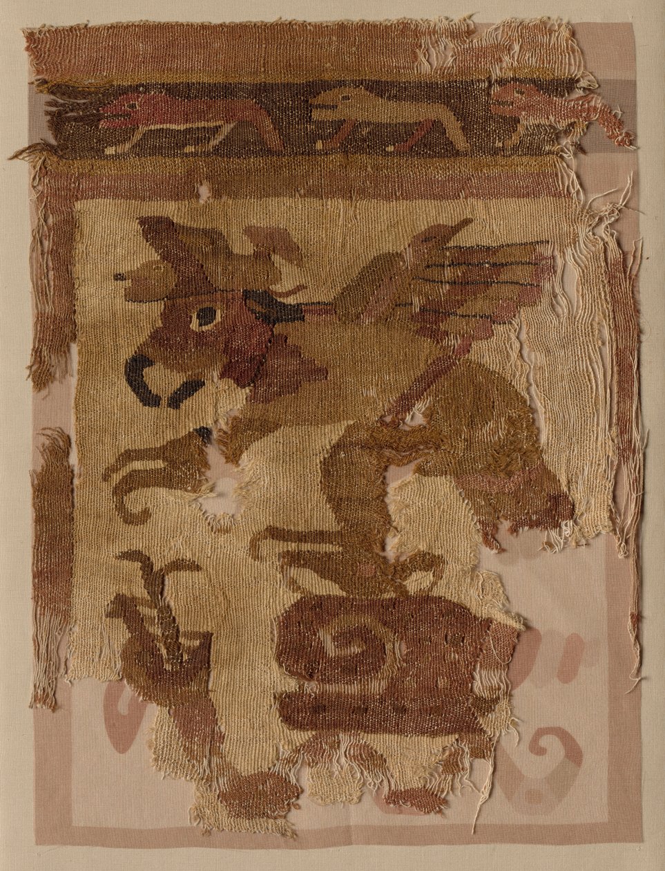 Textil töredék alkotó: Unknown artist